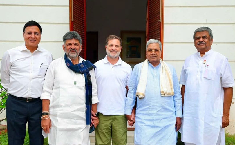 സിദ്ധരാമയ്യയെ കൈവിടാതെ ഹൈക്കമാണ്ട്; മുഖ്യമന്ത്രിക്കുപ്പായത്തിനുള്ളിൽ  ഡി കെ ദുർബലനോ..